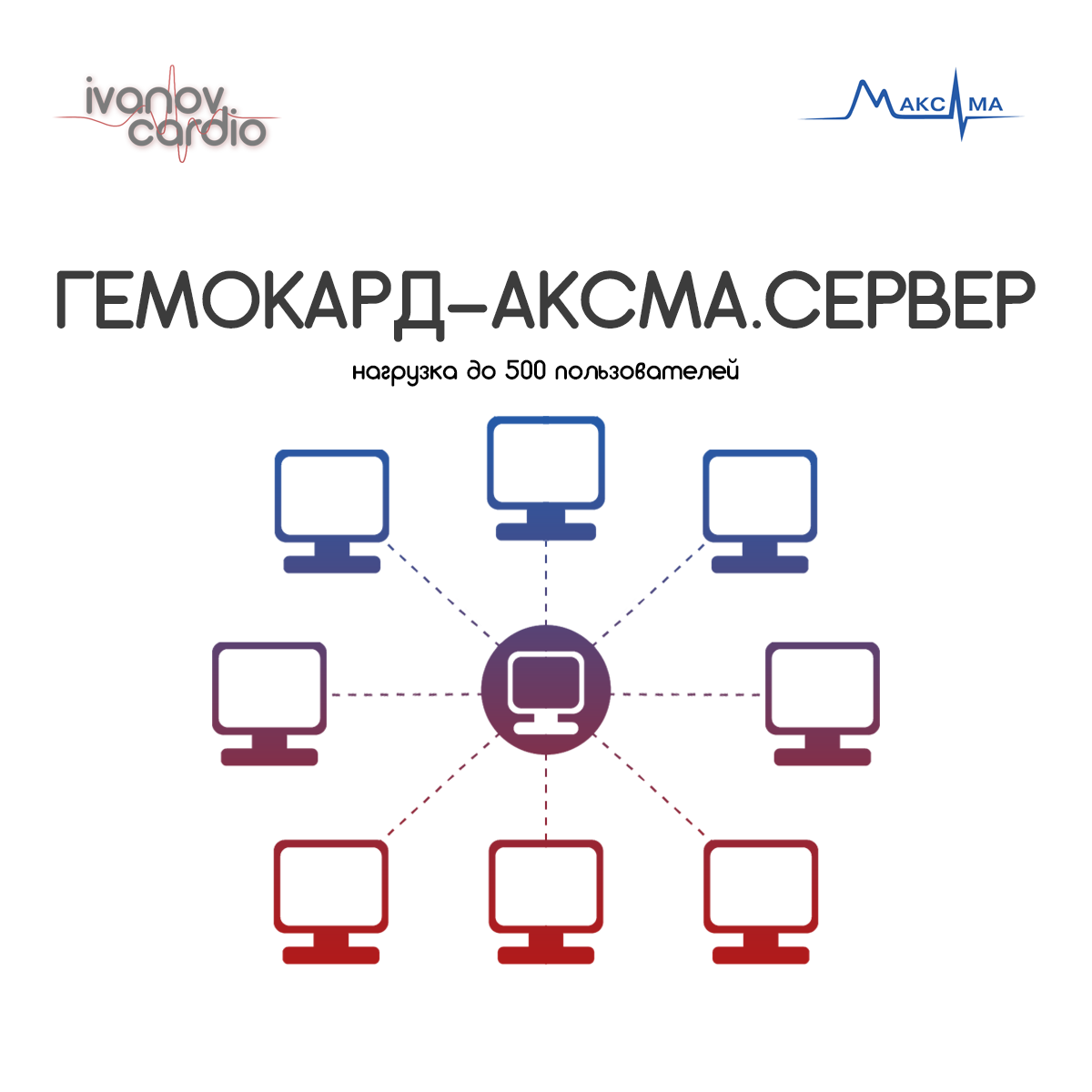 ГЕМОКАРД-АКСМА.СЕРВЕР (нагрузка до 500 пользователей)